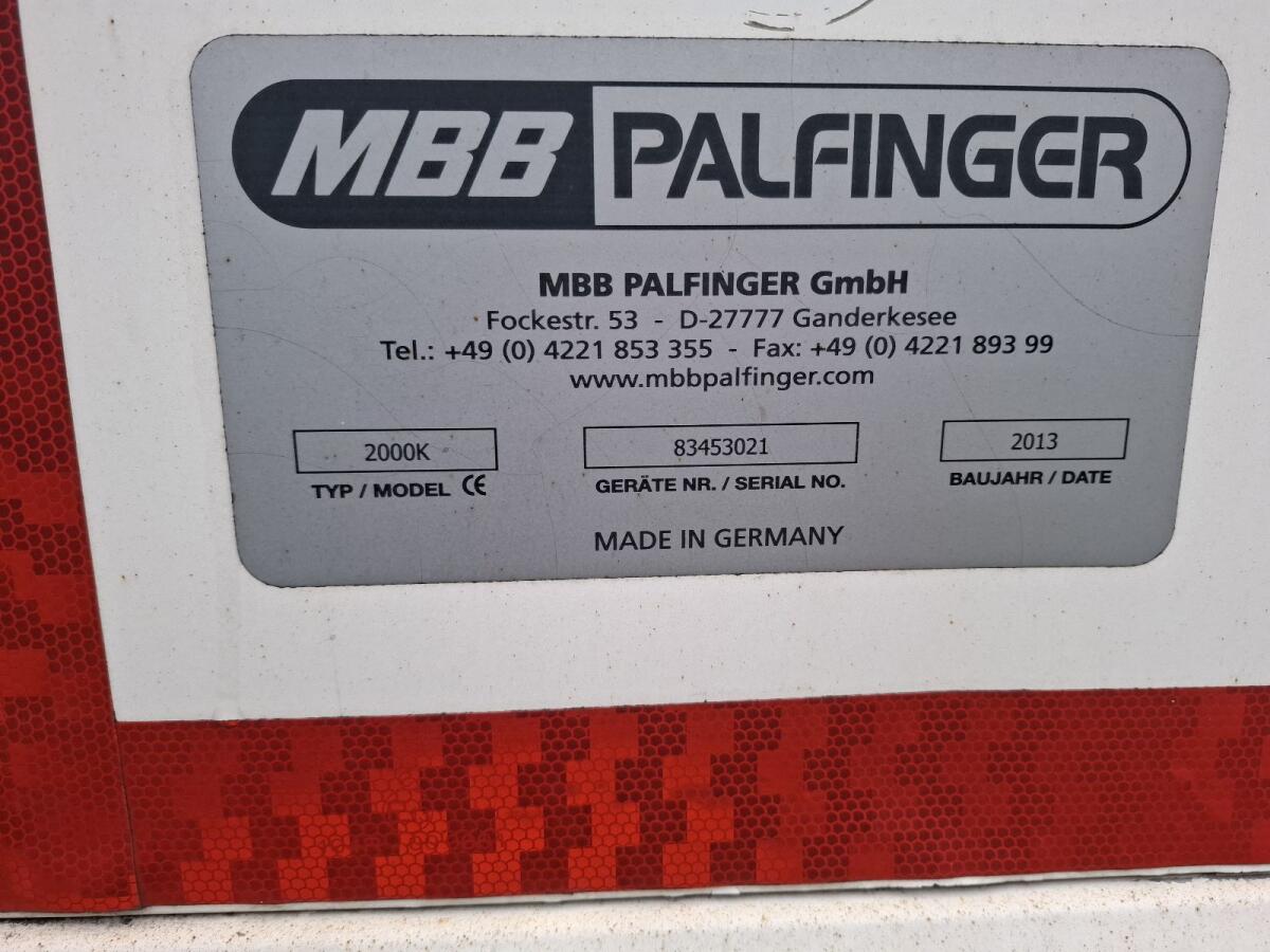 MBB Palfinger Ladebordwand 2