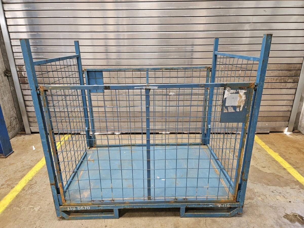 Brennholz Holz Gitterboxen Regale Container Klappbox 2