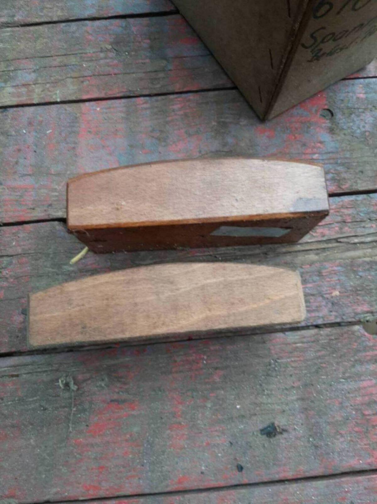 Holzspannklötzer Claas Mähdrescher 2