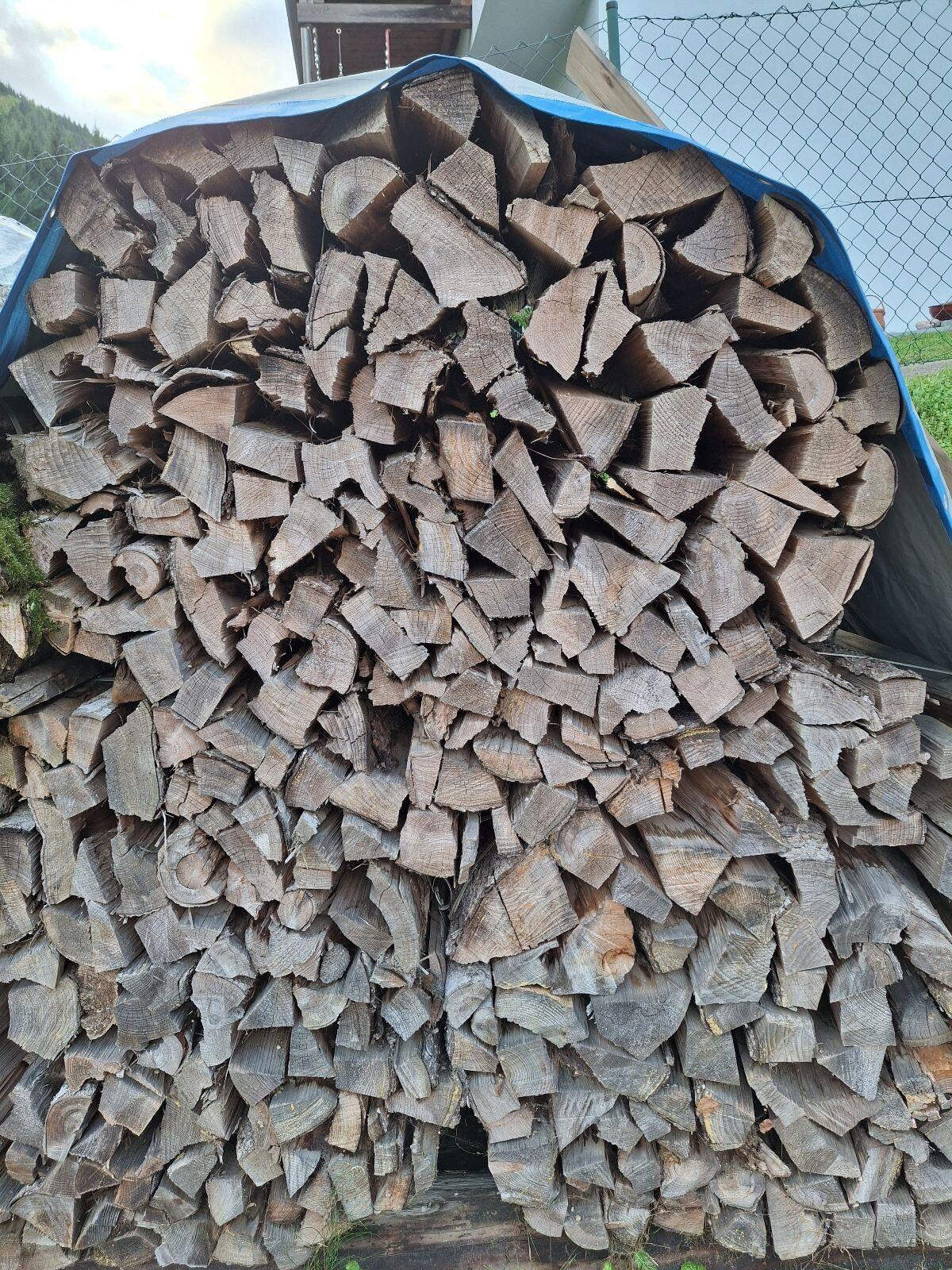 Brennholz in Bündel 2