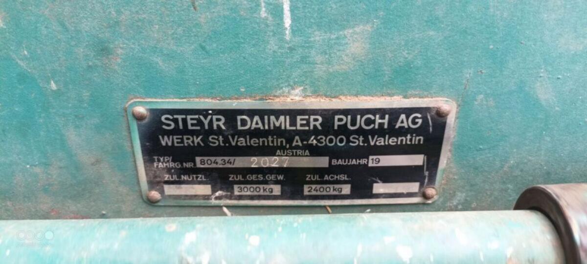 Steyr Hamster Ladewagen 3