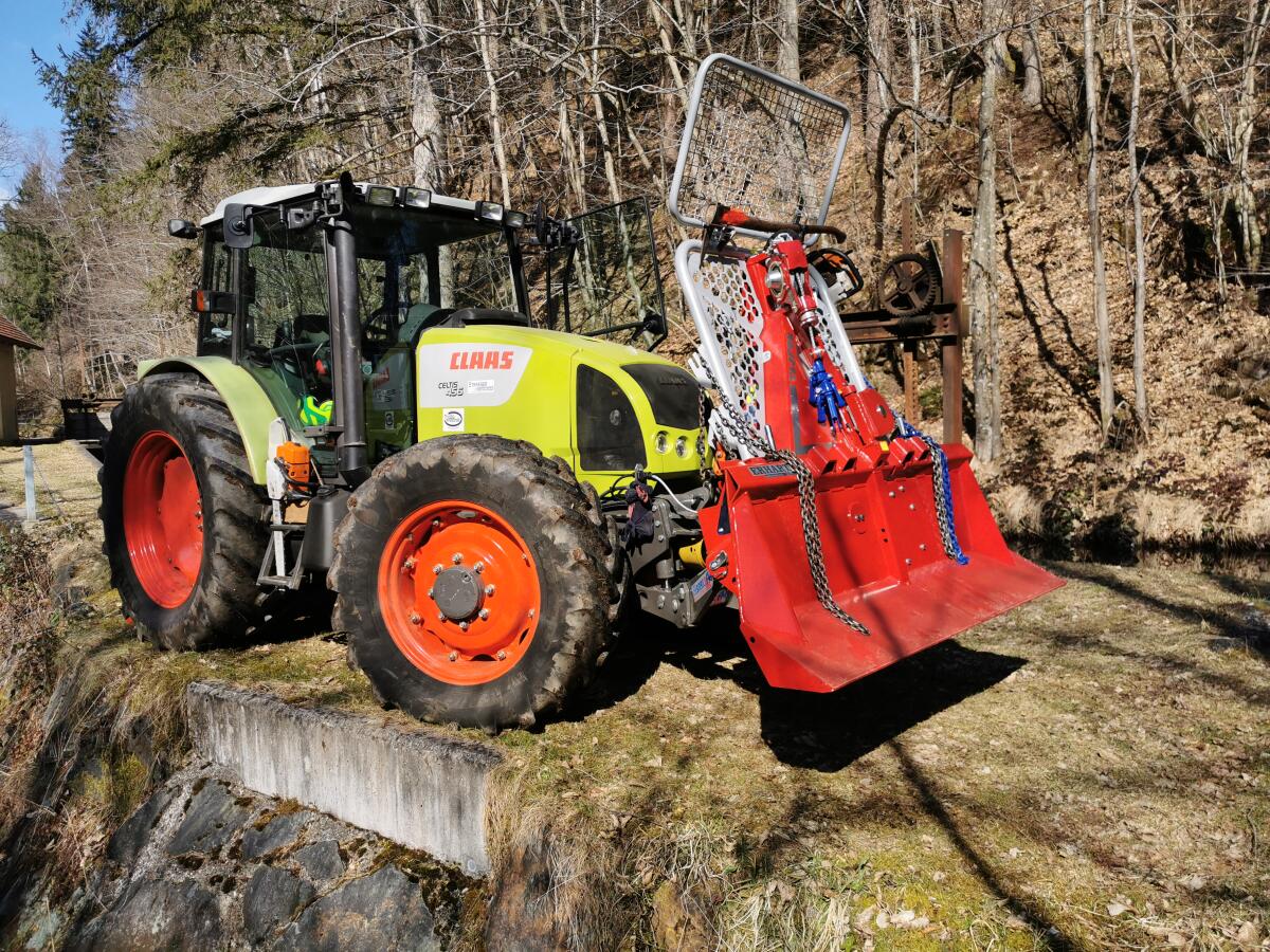 Forstseilwinde EGV 65 AHK (SG) ZS Front & Heck 2.05m 2