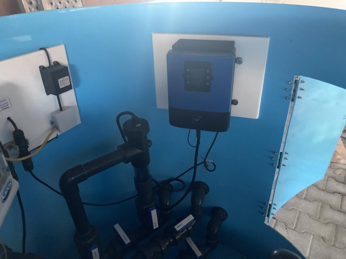 Technikschacht für Pool 3