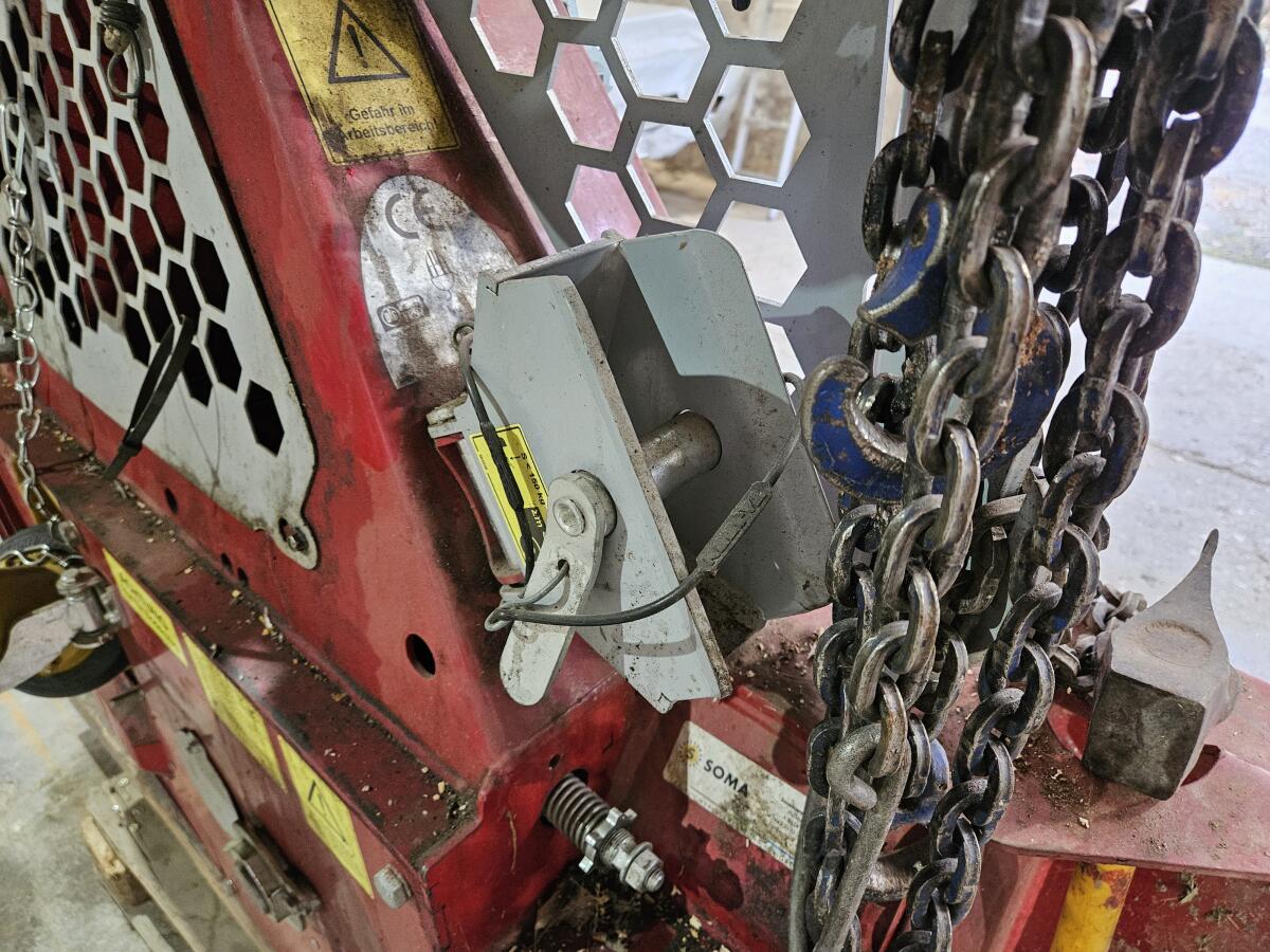 Forstseilwinde EGV 65 AHK (SG) ZS Front & Heck 2.05m 2