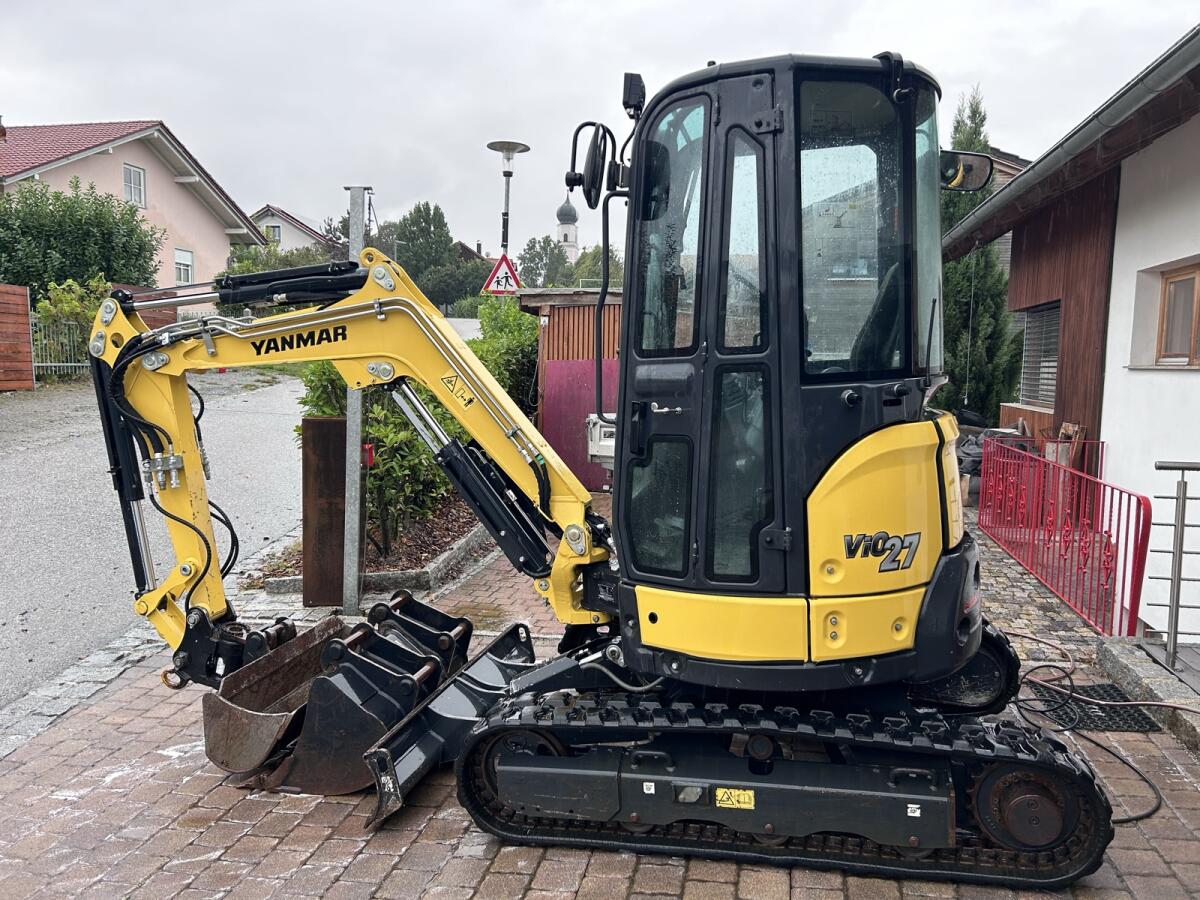 Minibagger Yanmar Vio 27 Top Zustand 2