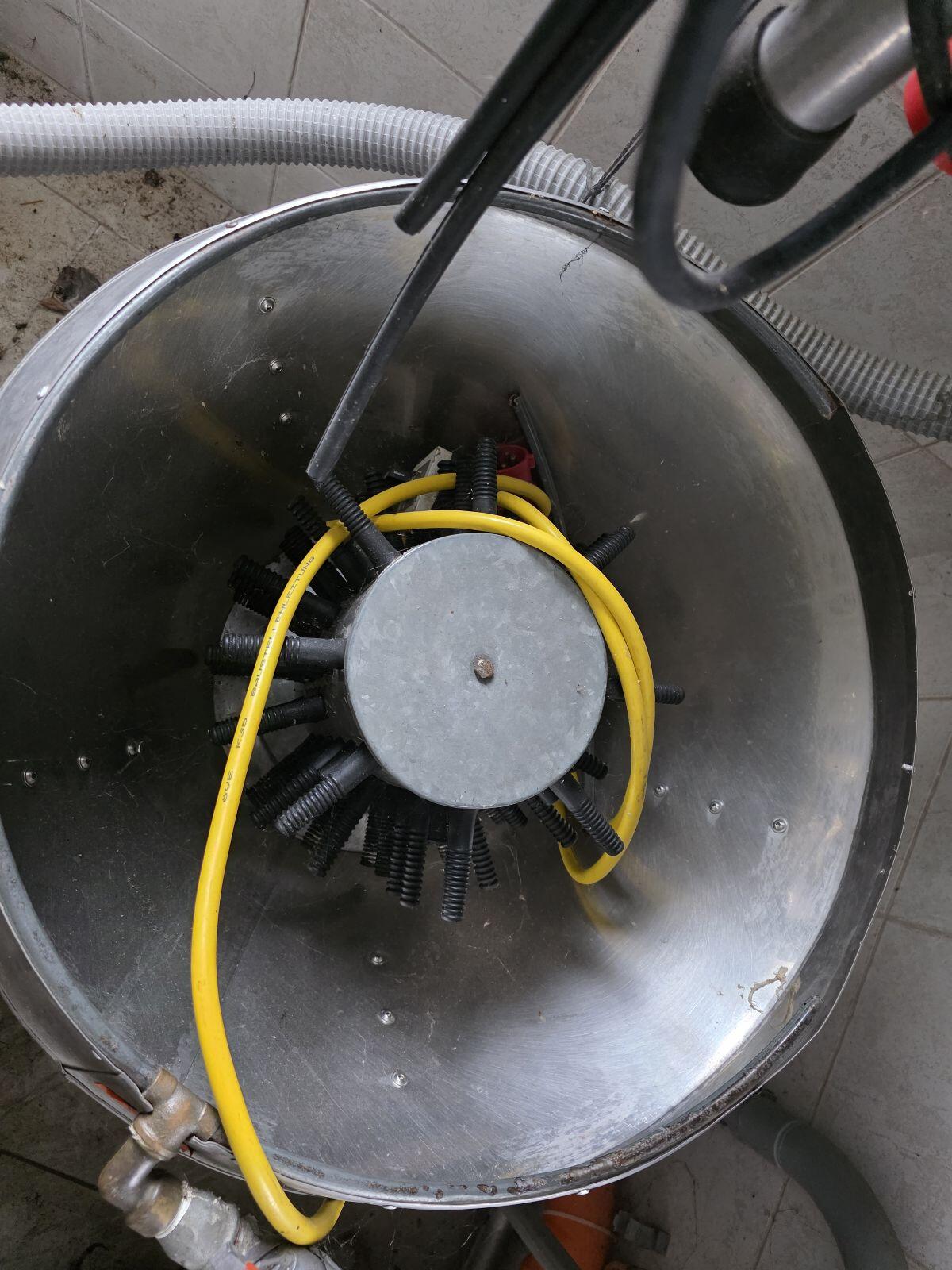 Geflügel Rupfmaschine 2