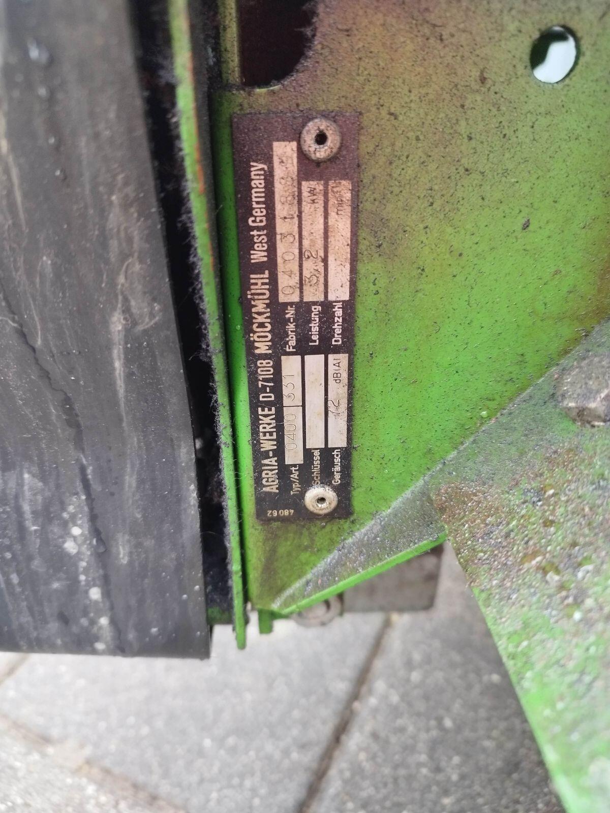 Agria 400E Kombigerät 3