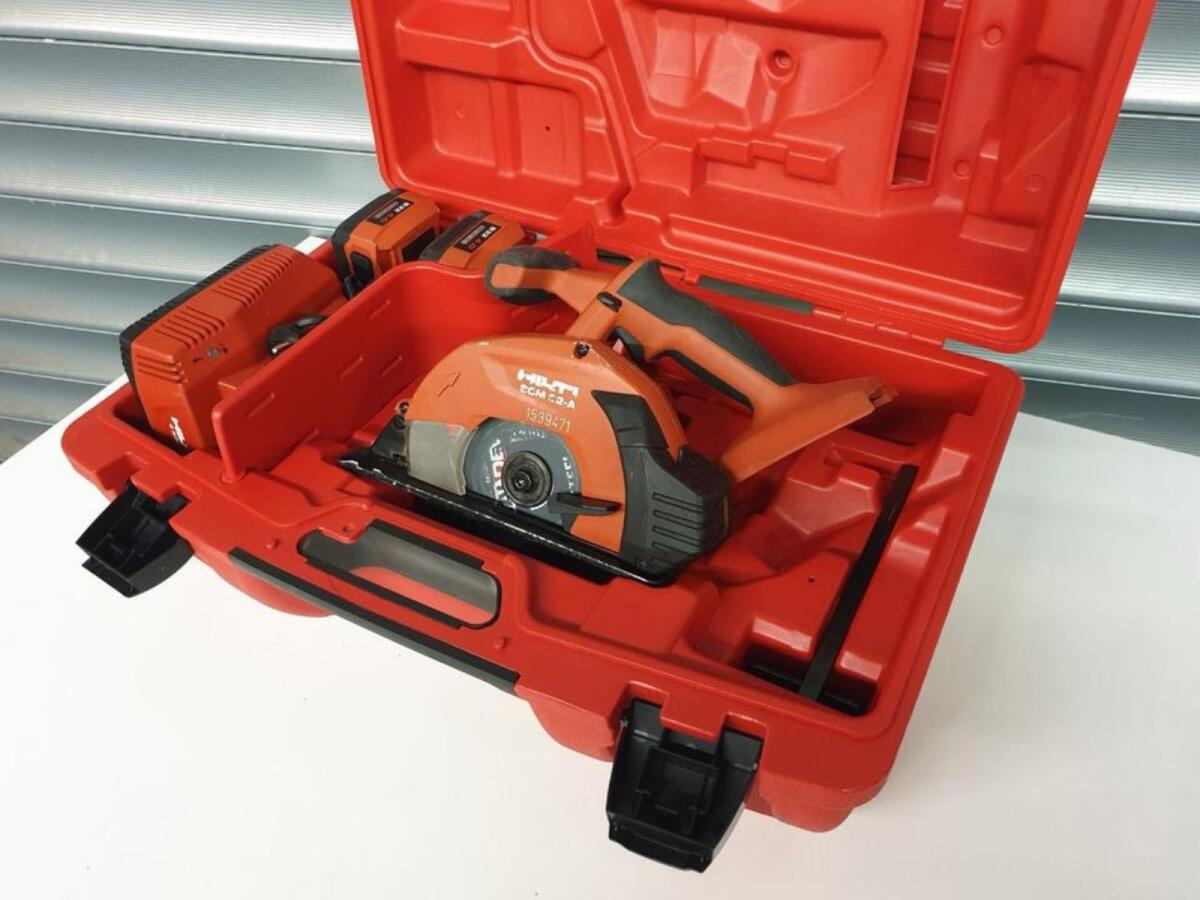 Hilti SCM22-A Akku-Handkreissäge Metallsäge 2xAkku Koffer 2
