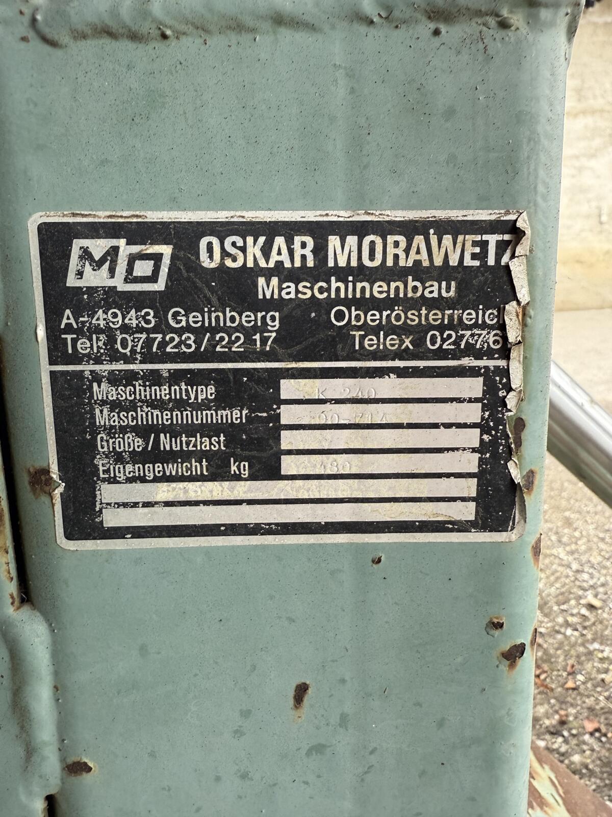 Morawetz Kompostwender (Weinbau) 200 cm 3