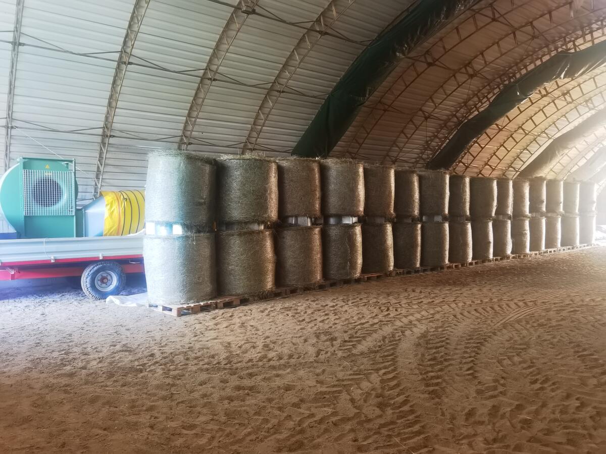 Verkaufe Lasco Heubelüftung für 30 Ballen 2