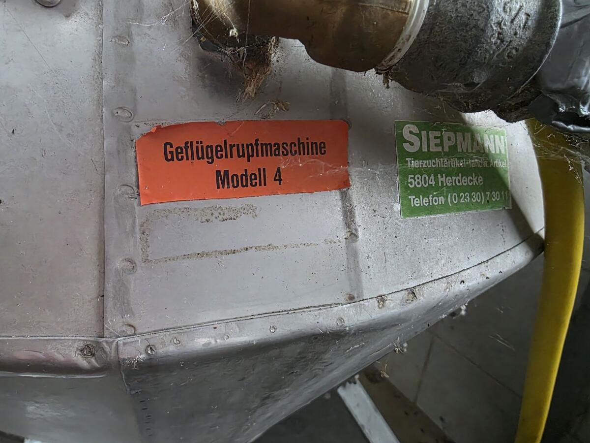 Geflügel Rupfmaschine 3