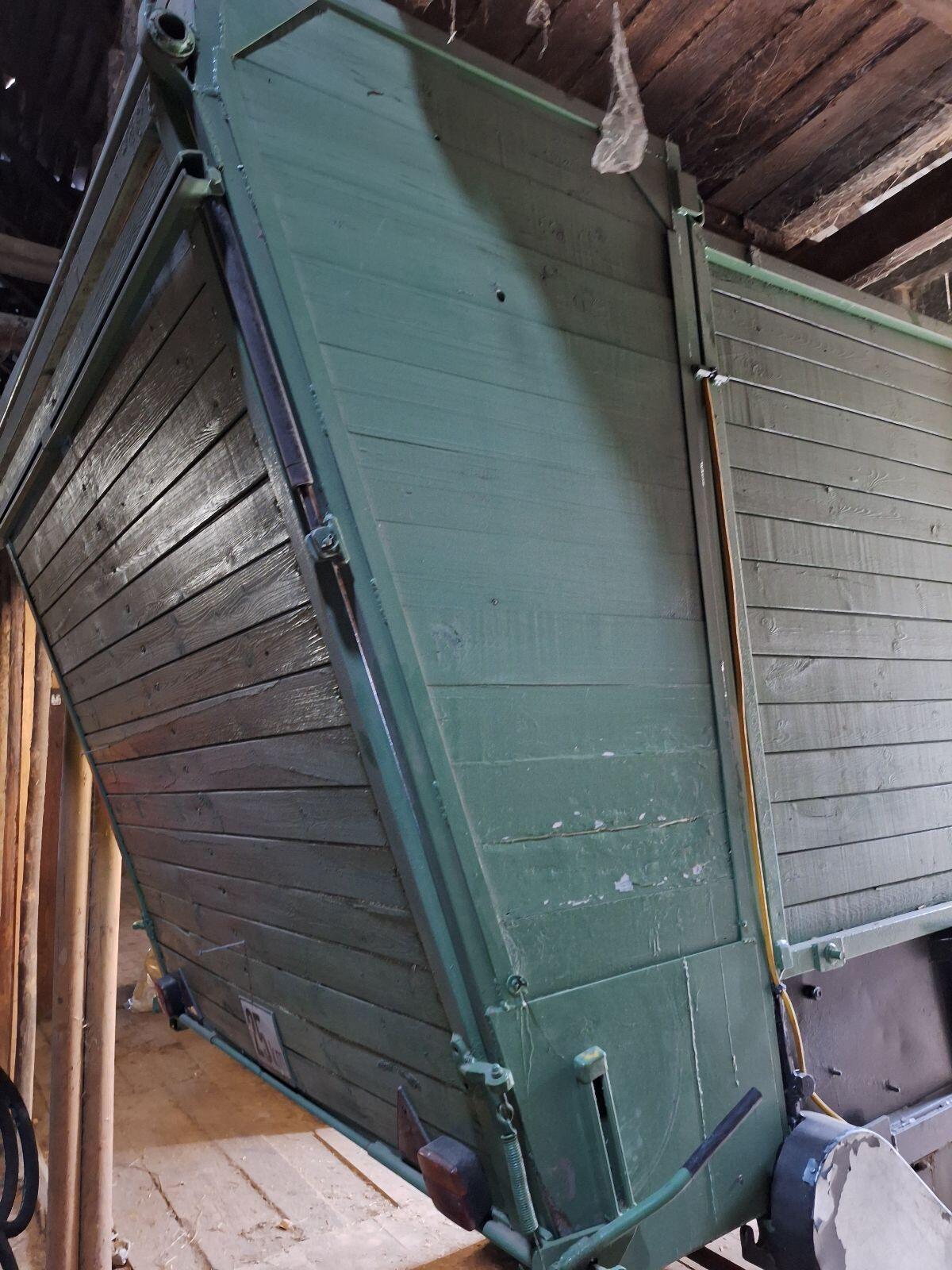 Kratzboden Anhänger, Hackschnitzelwagen 2