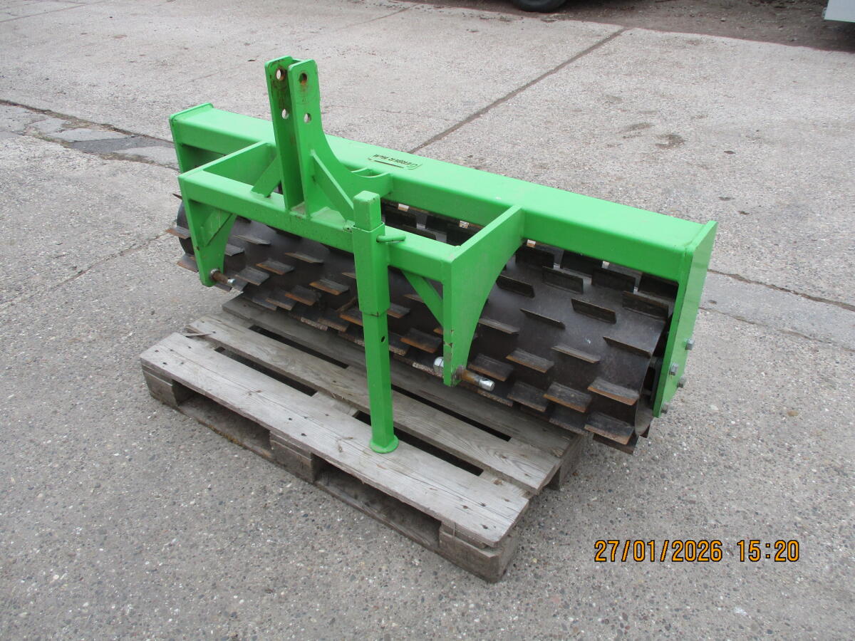 Begrünungswalze - Fischer Mulcher + Twister - Braun LUV 3