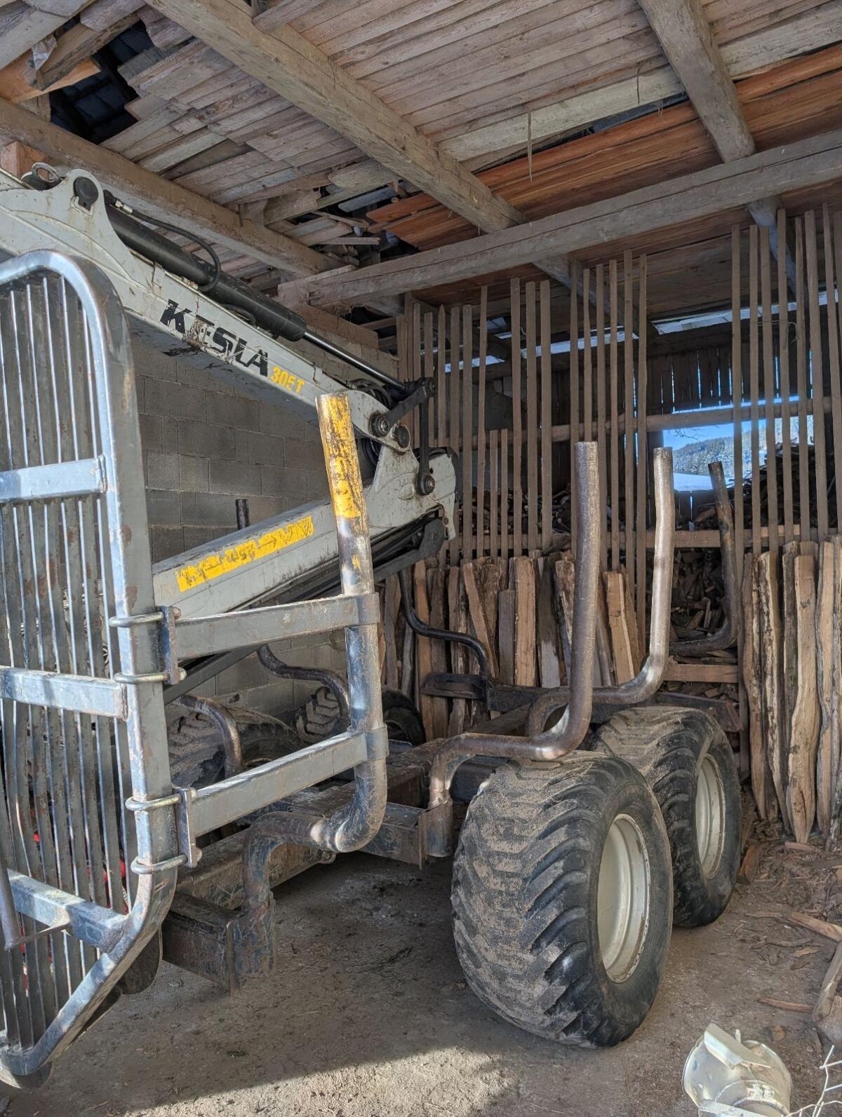 Forstanhänger Rückewagen Kesla 2