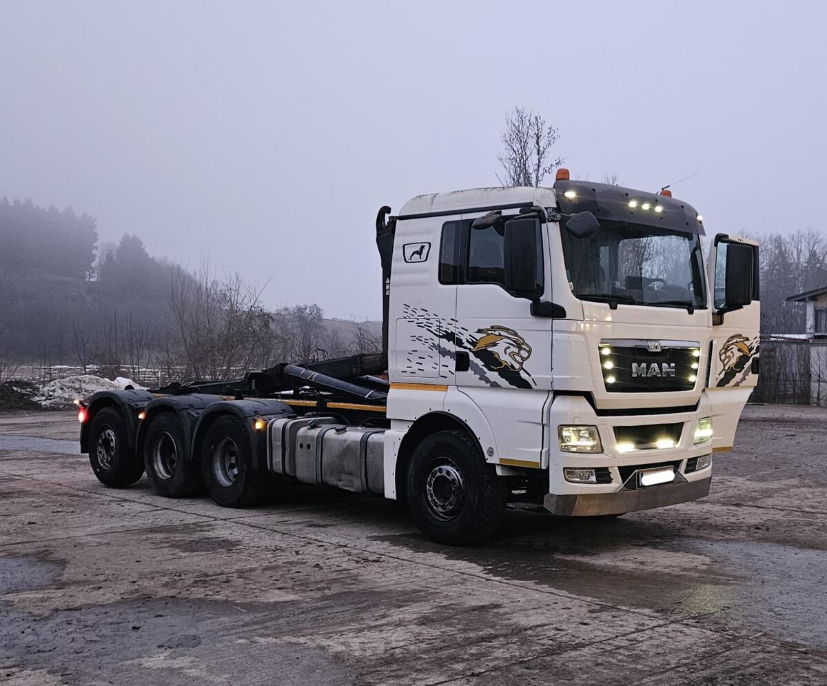 LKW MAN TGX 35.480 Hakenlift Tridem 3