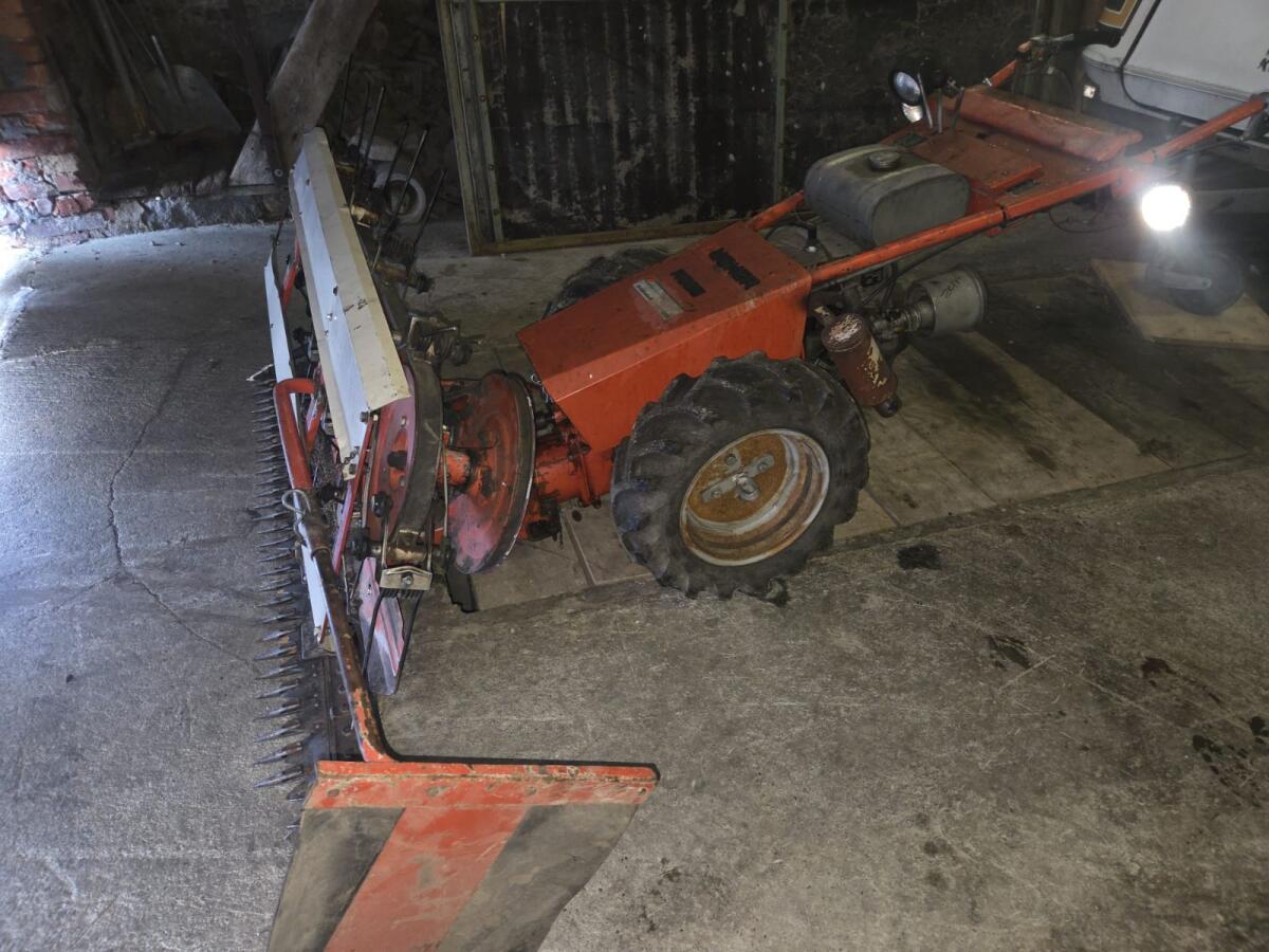 Bucher M500, Eingraser Motormäher 3