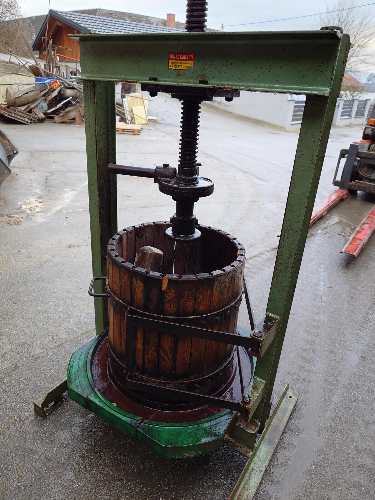 Verkaufe Mostpresse 3