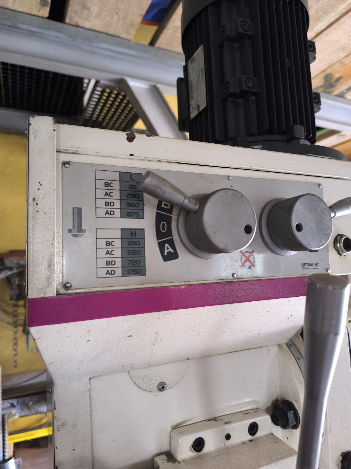 Optimum Optimill Bohr-Fräsmaschine MT 50 3