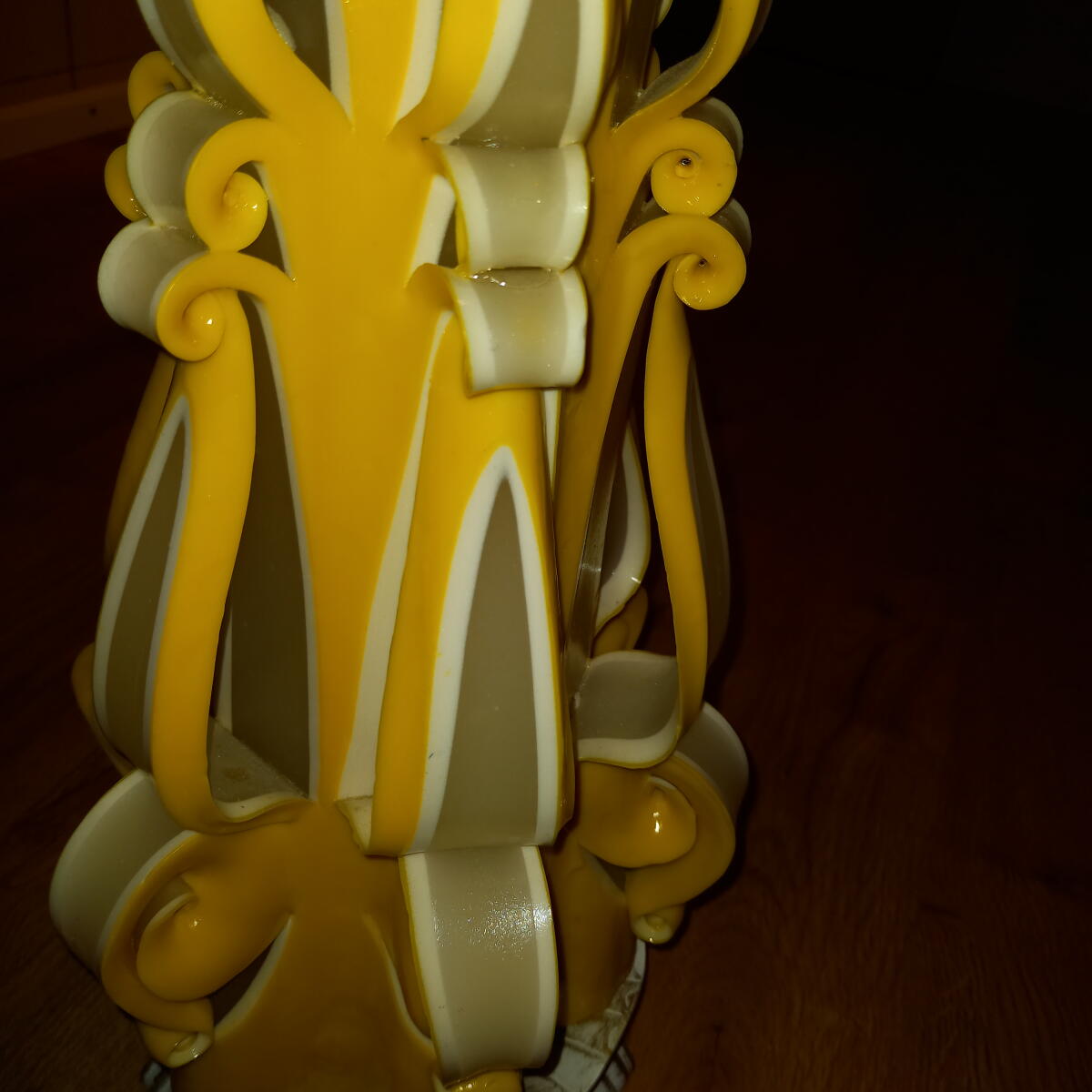 Riesenkerze handgefertigt 3