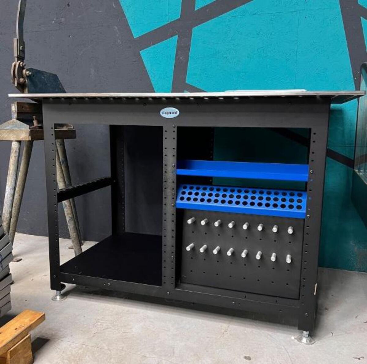 Schweißtisch - Siegmund Workstation 1208 inkl. Ablagen 3