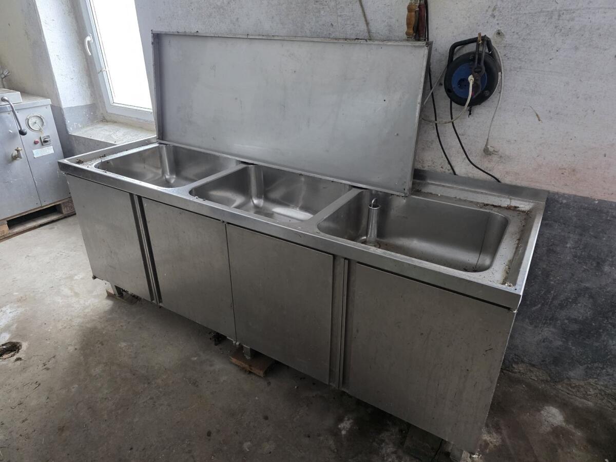 Edelstahl Waschbecken 2