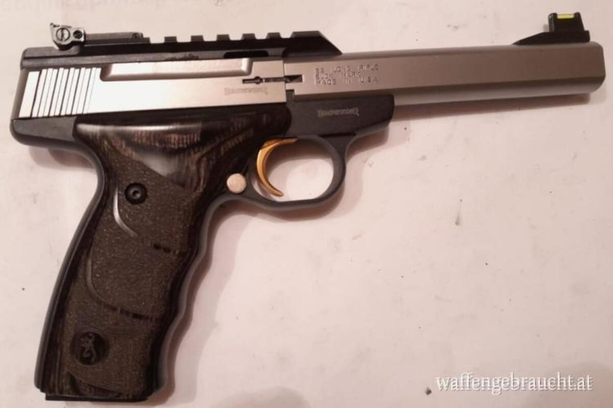 >>> neuwertige Browning Buck Mark Plus in .22lrf (NP. 870,-) 2