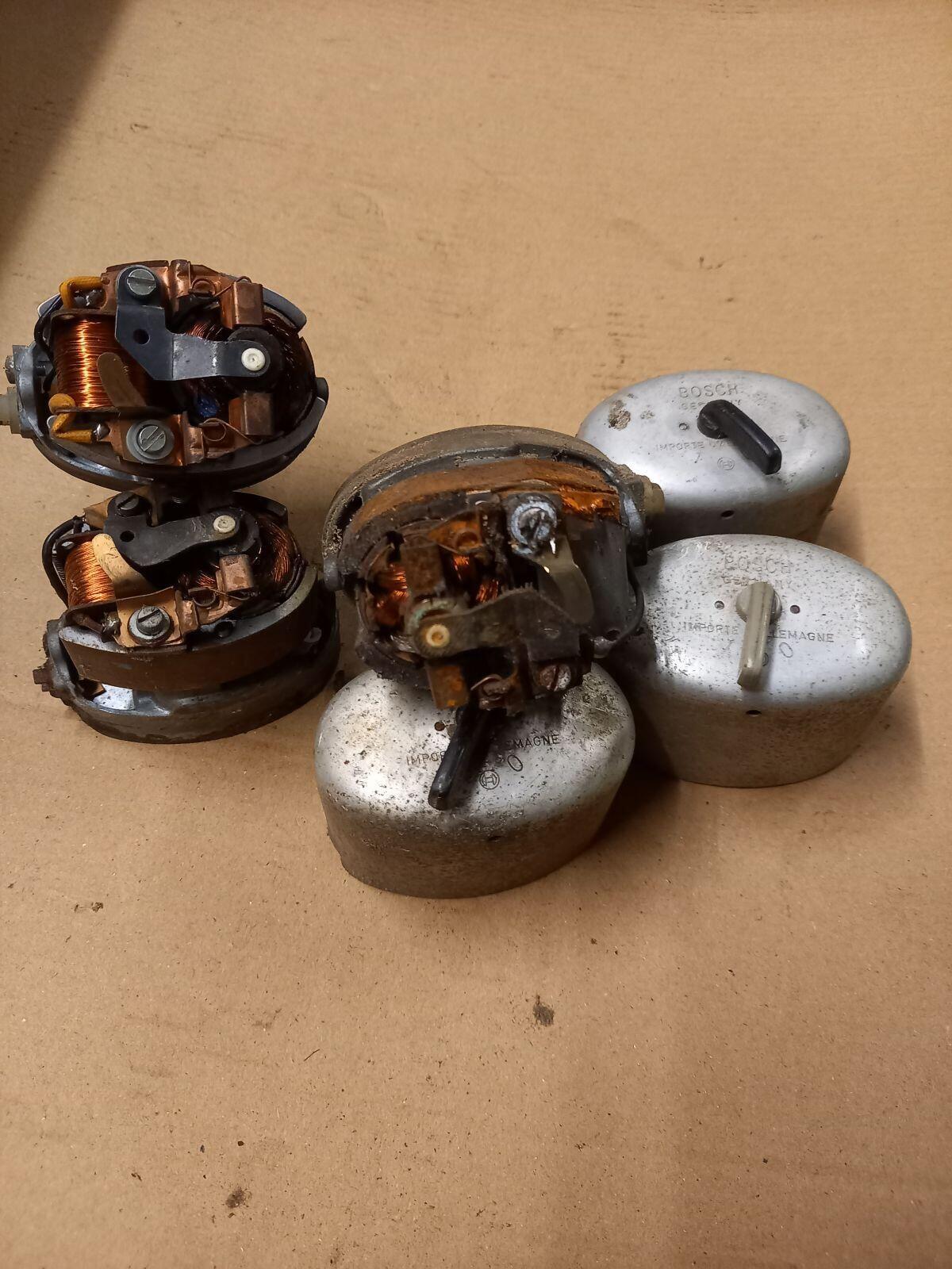 3 defekte Bosch Wischermotoren 2