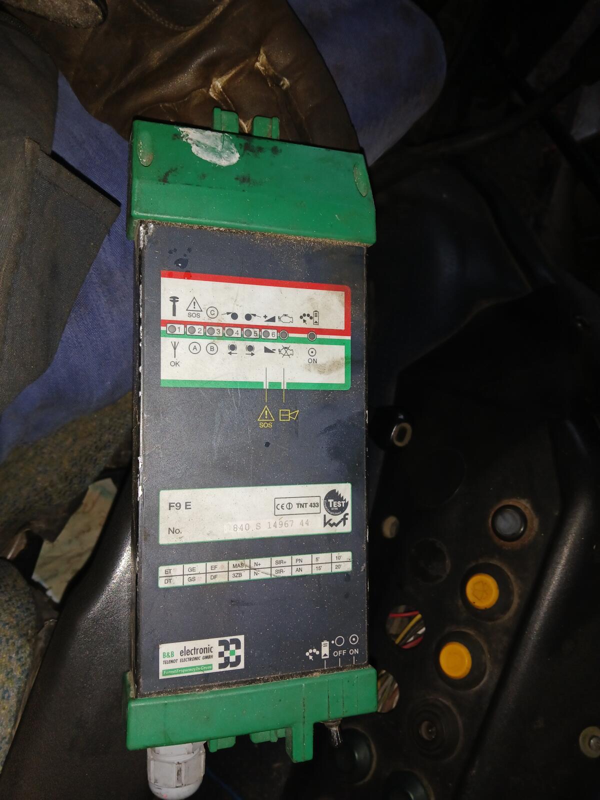 Gebrauchte Taifun Seilwinde 6,5 to mit funk 3