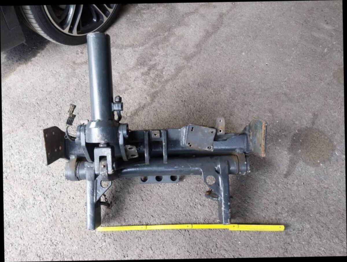 Lindner Unitrac Heckhydraulik 3