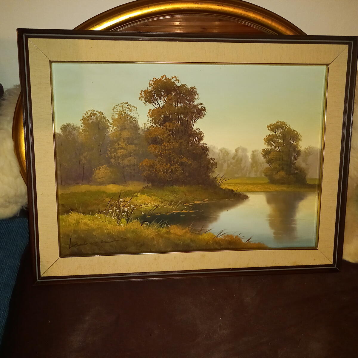 Ölbild auf Leinen 2