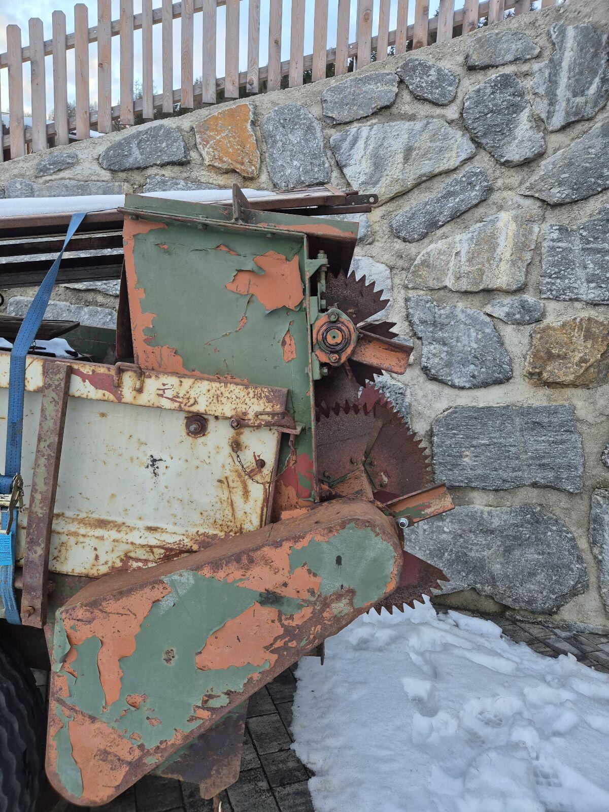 Schicht Miststreuer 5 t Nutzlast nur Streuwerk 3