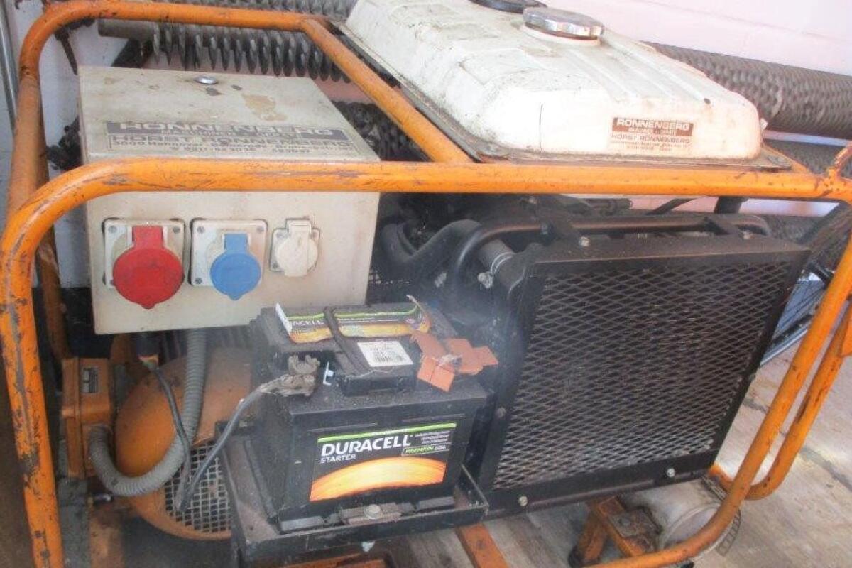 Stromerzeuger Ronnenberg 230/400 V ca 7KW 3