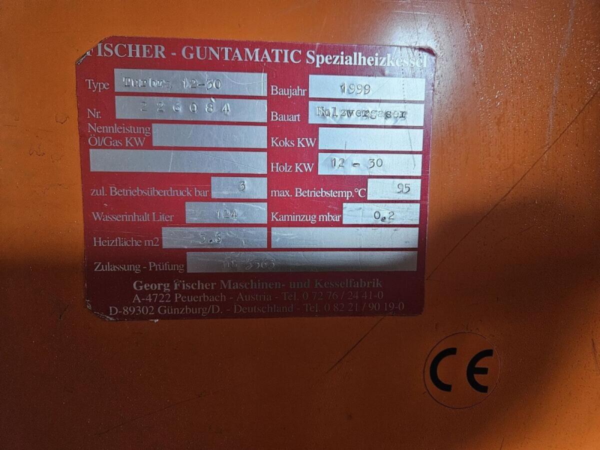 Fischer Guntamatic Turbra 30 kW 2