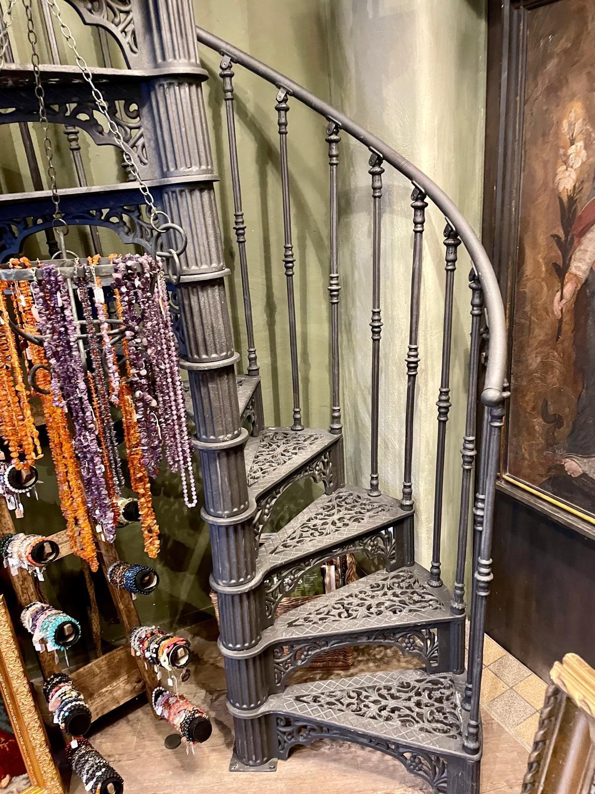 Wendeltreppe Gusseisen Spindeltreppe 2