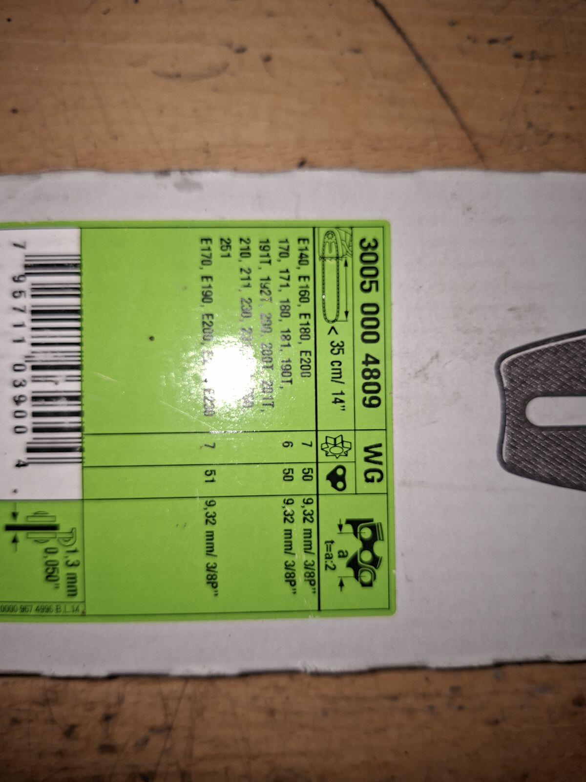 Kettensägenschiene 3