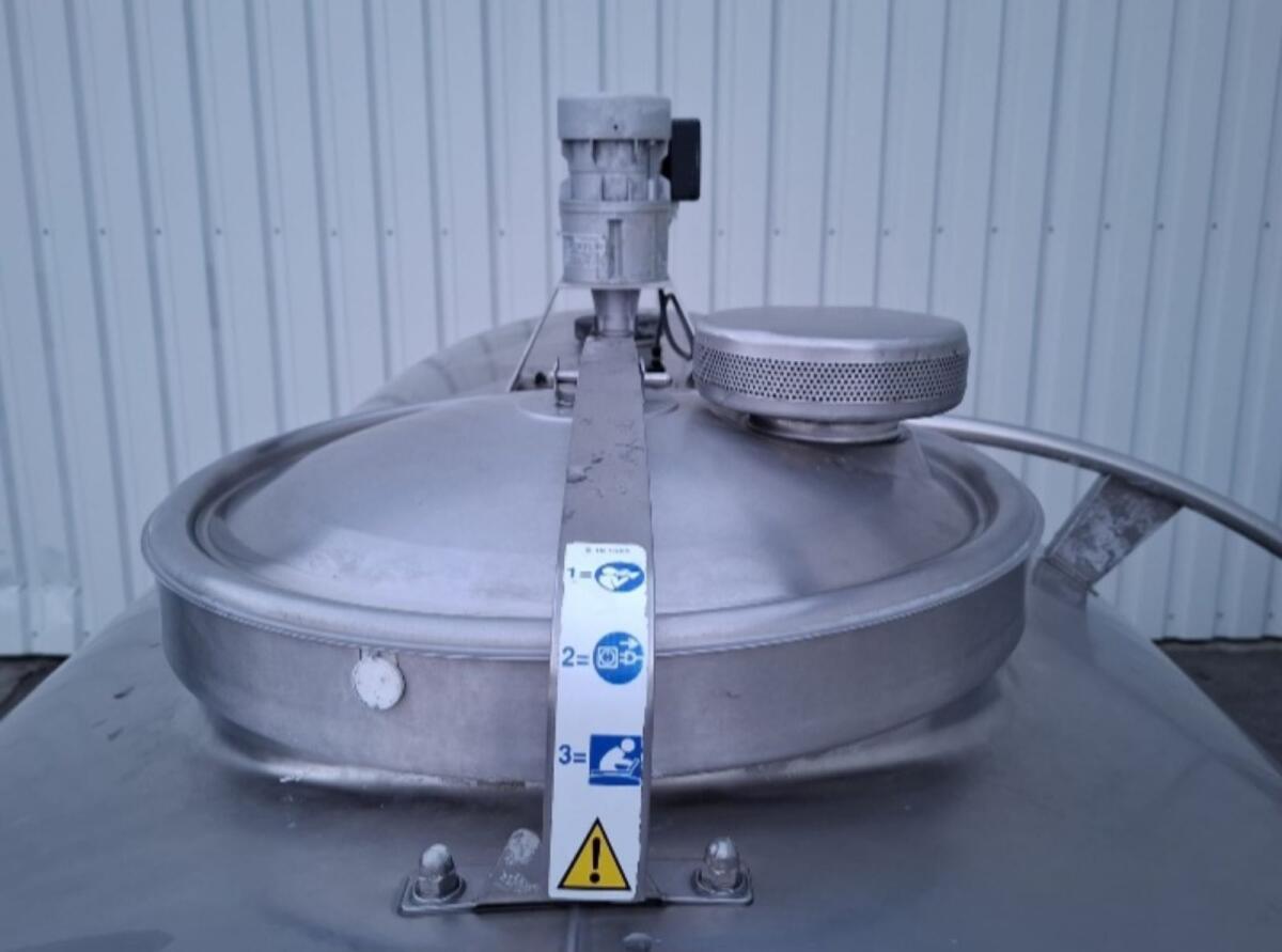 Milchtank Gea Westfalia Platin 2.400 l WRG Zusatzheizung 3