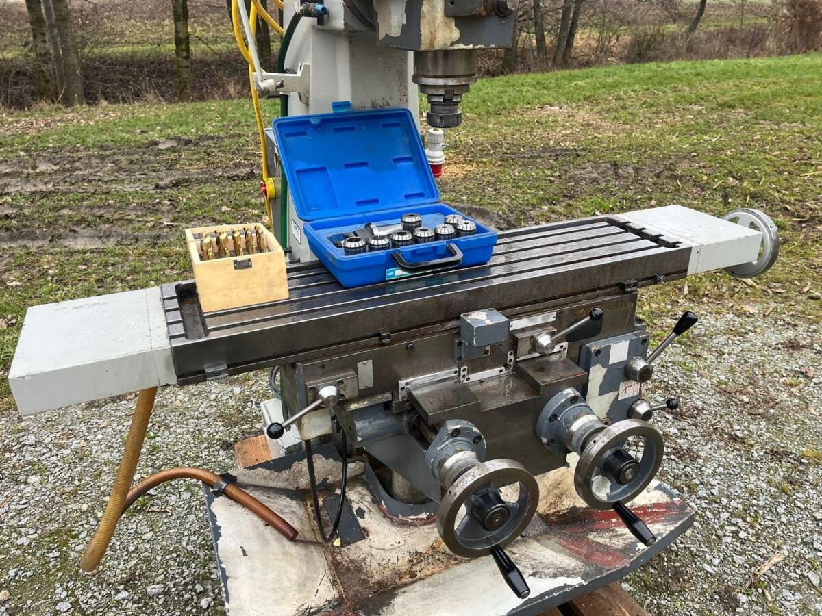 Fräsmaschine TOS Olomouc F2V made in CZ 3