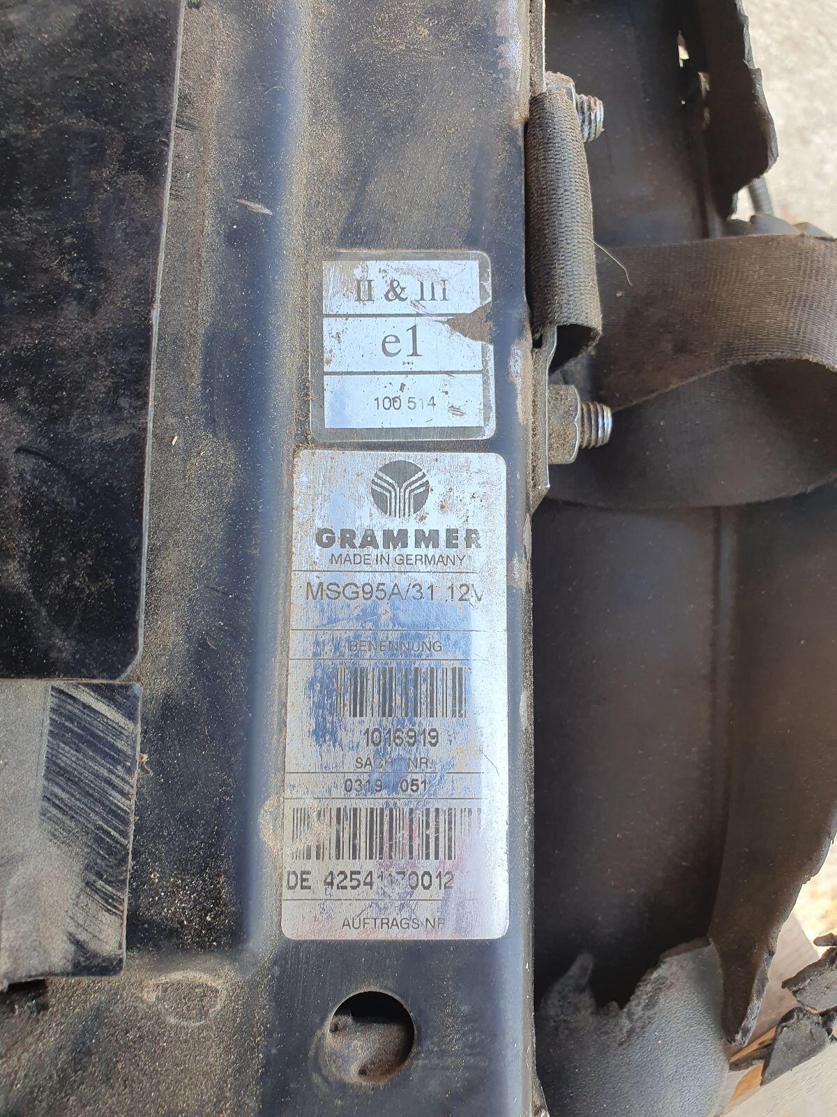 verkaufe grammer luftsitz 2