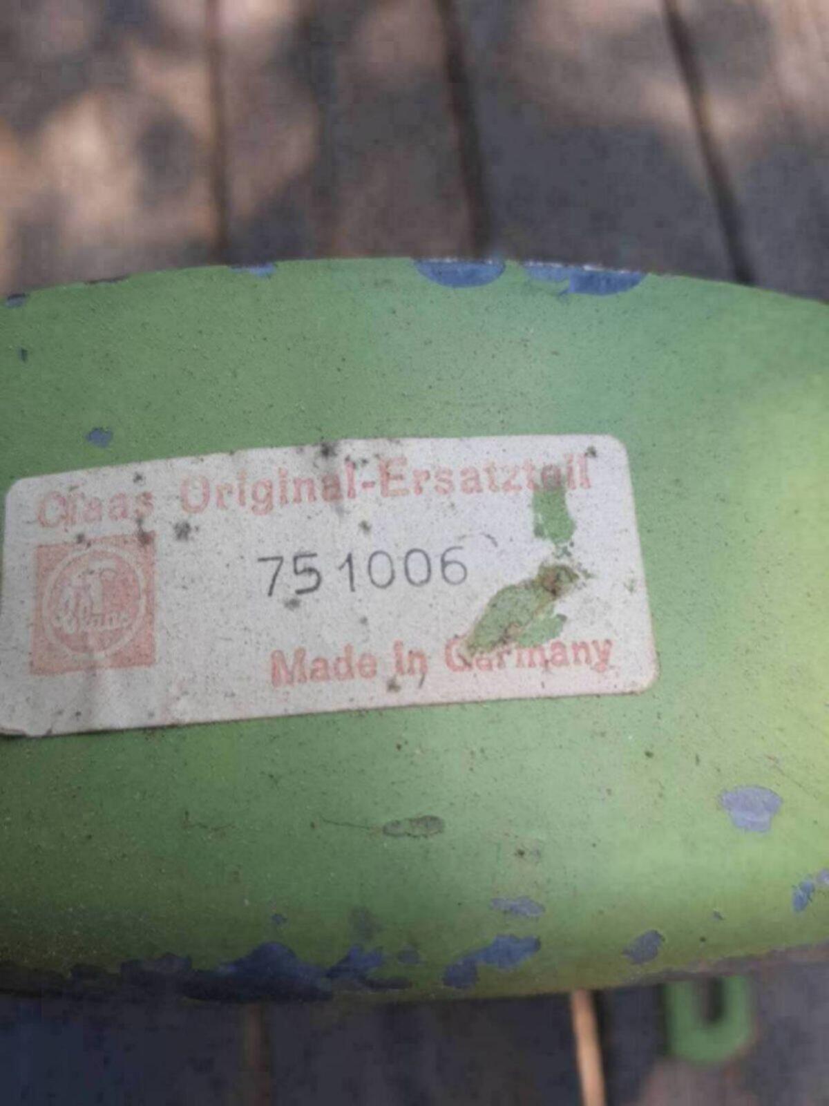 Kupplungsschutzdeckel Claas Mähdrescher 2