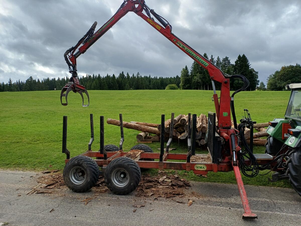Nokka Rückewagen 8 Tonnen 2