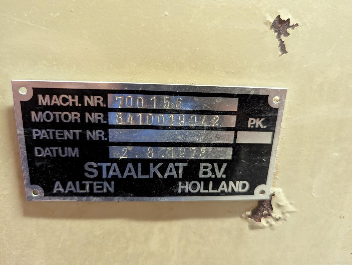 3-reihige Eier-Sortiermaschine Staalkat 2