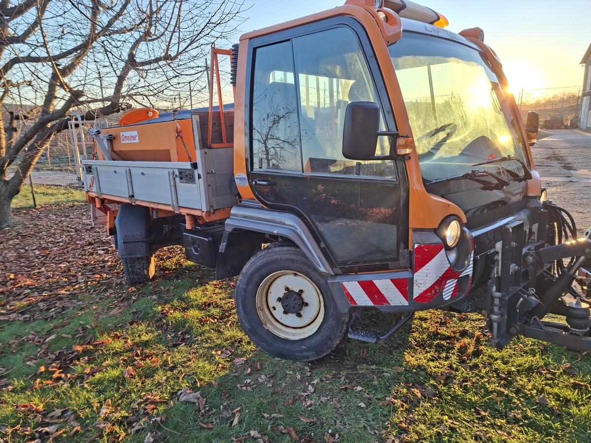 Lindner Unitrac 102, Gmeiner, Kahlbacher, Schmidt Schneeschild 3