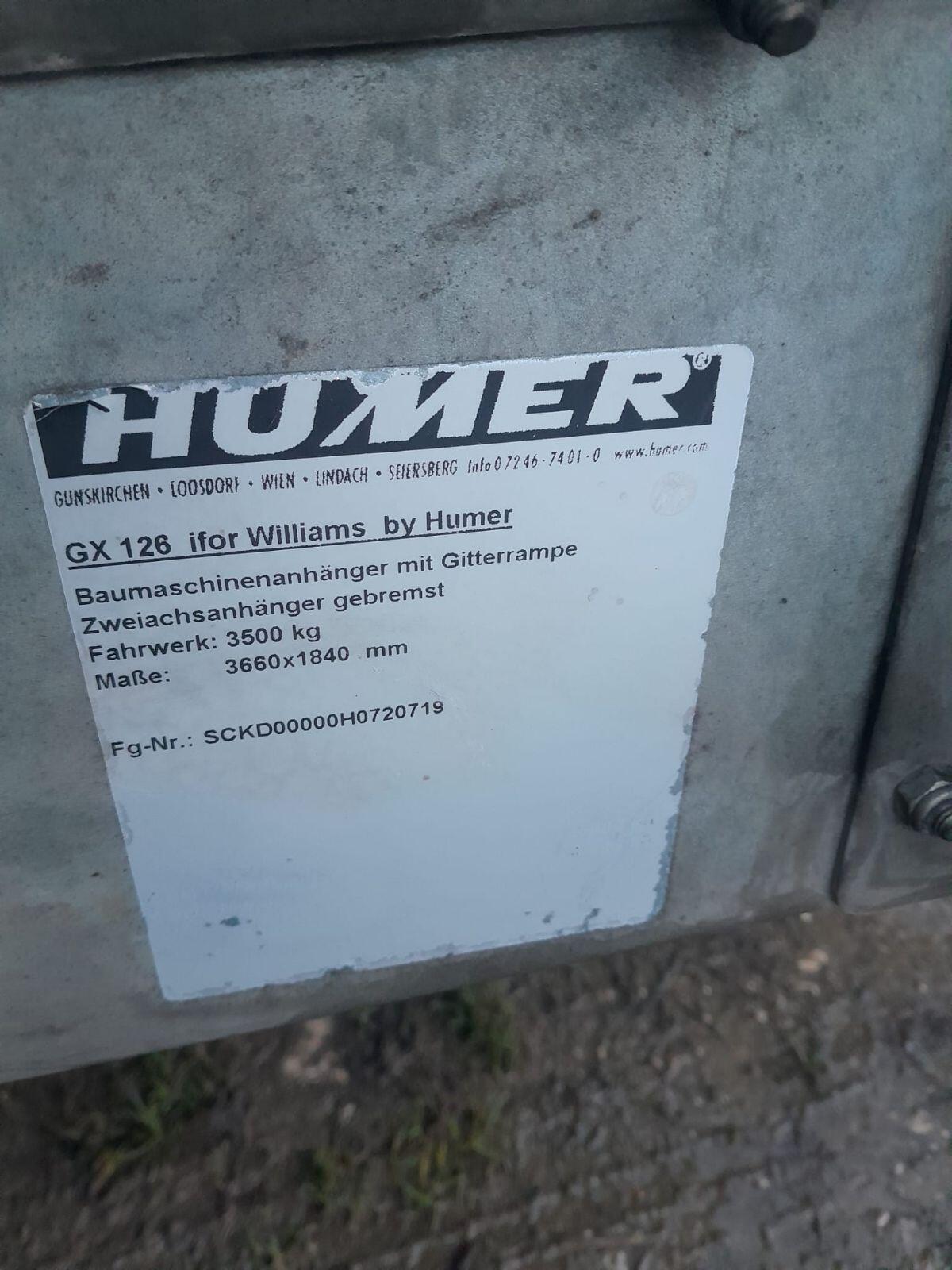 Humer Anhänger zu verkaufen 2