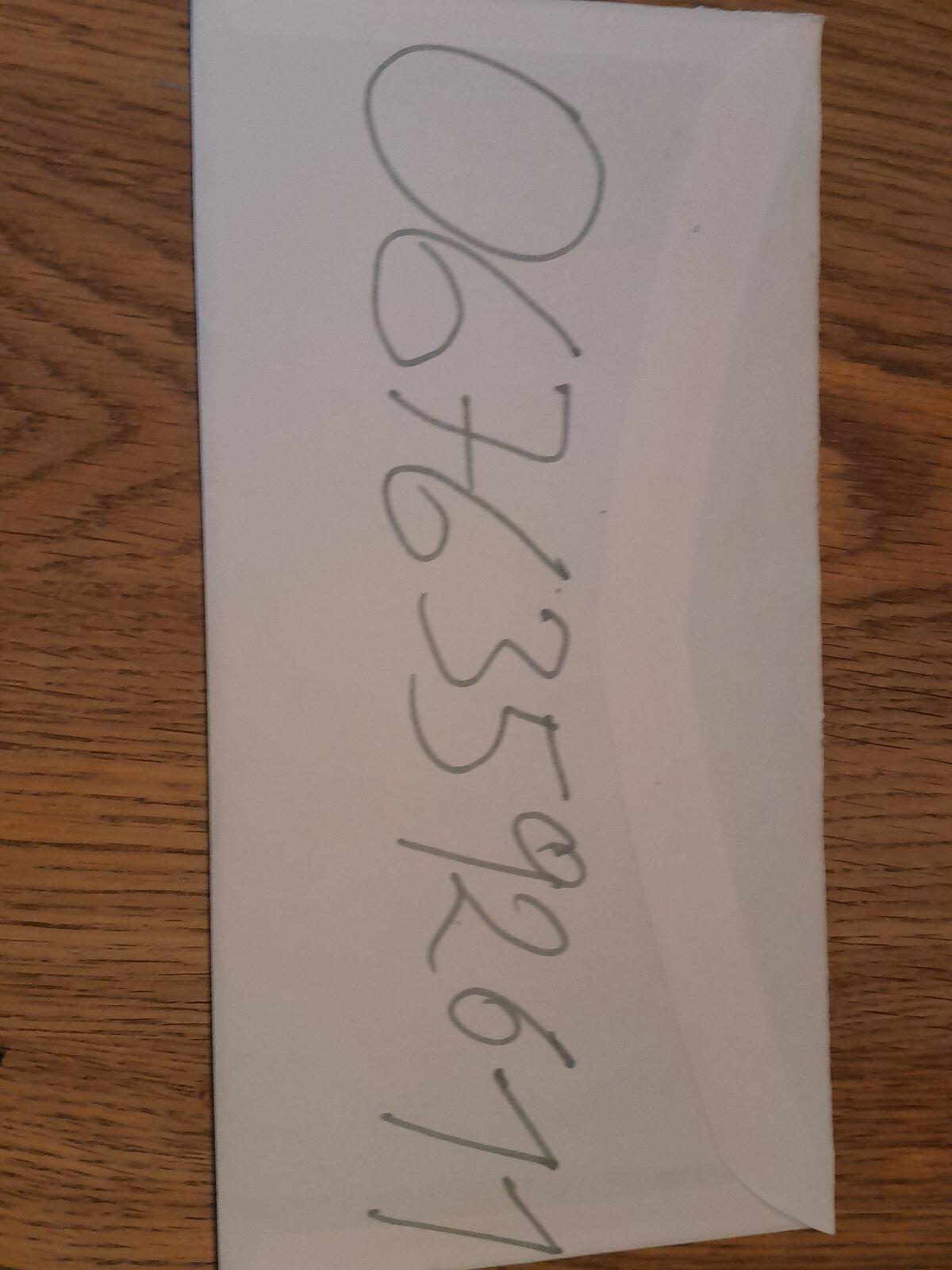 Tscheggn  widder Rein kein Hb vom September 3