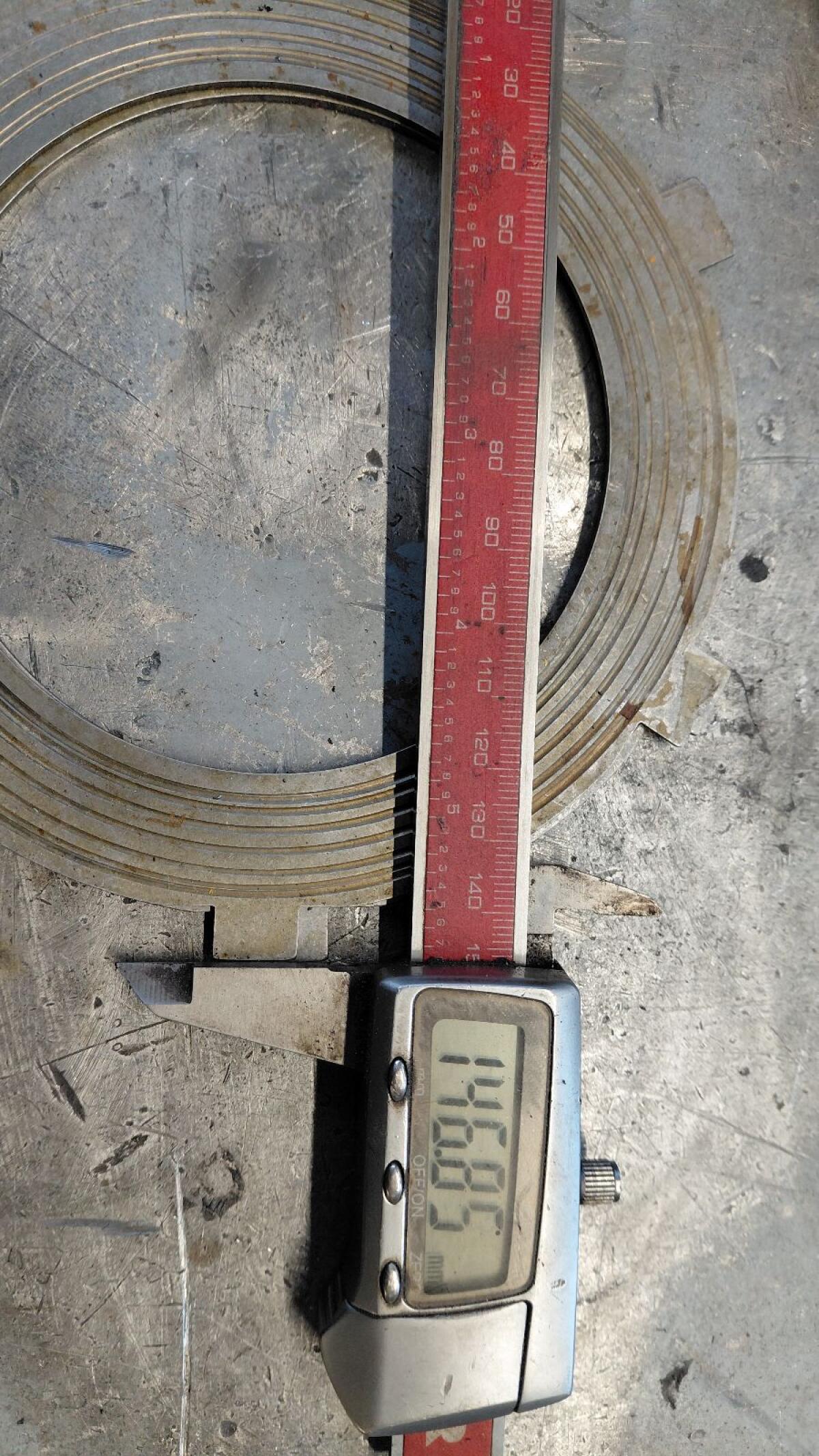 Außen- und Innenlamellen für Zapfwellenkupplung Steyr 3