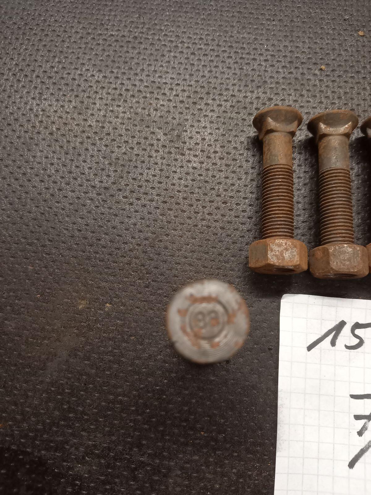 15 Schar Schrauben 7/16:x55 3