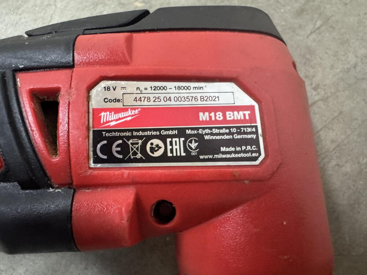 Milwaukee Akku-Multitool M18 BMT 3