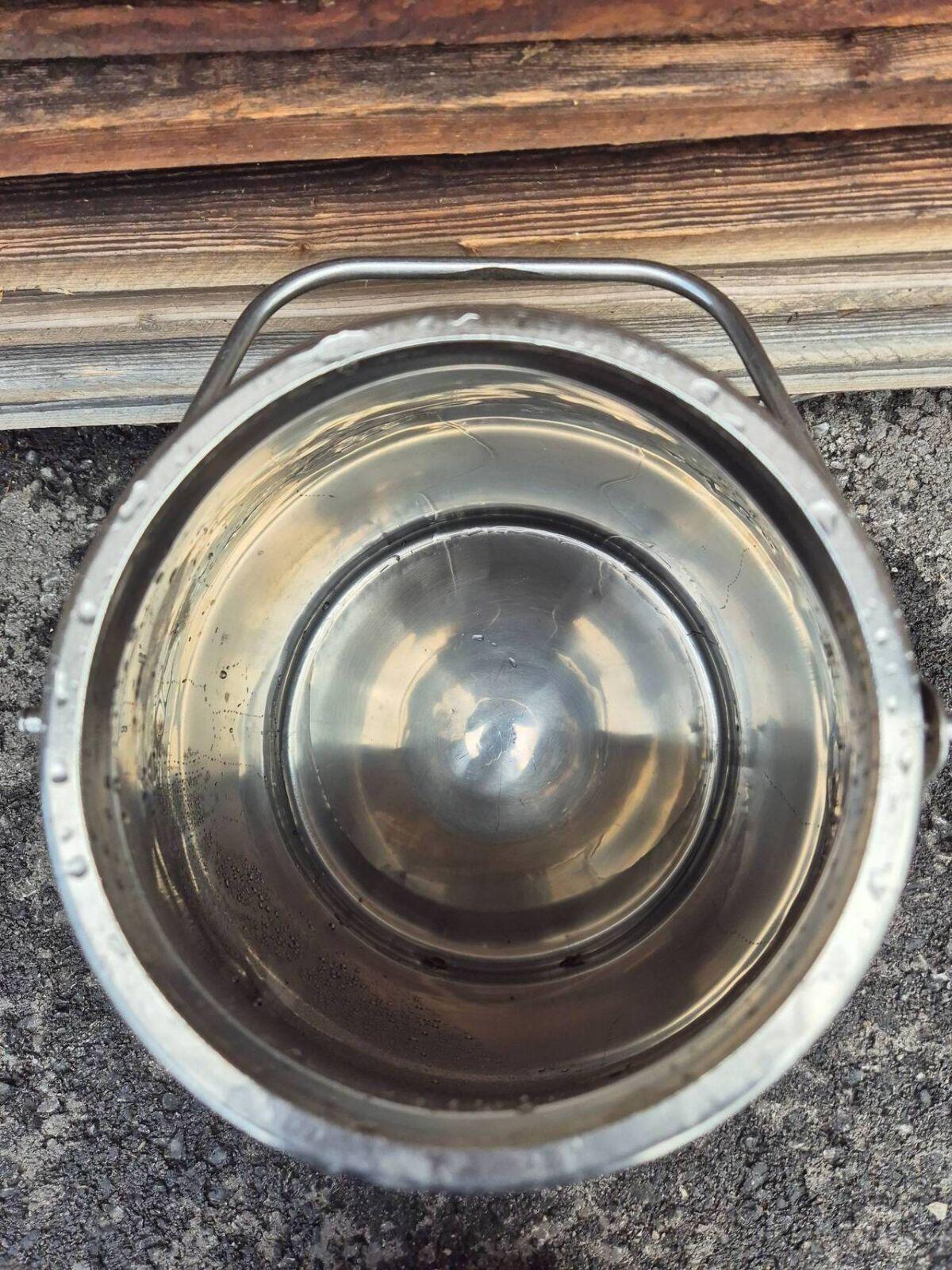 Melkeimer Alfa Laval Edelstahl 2