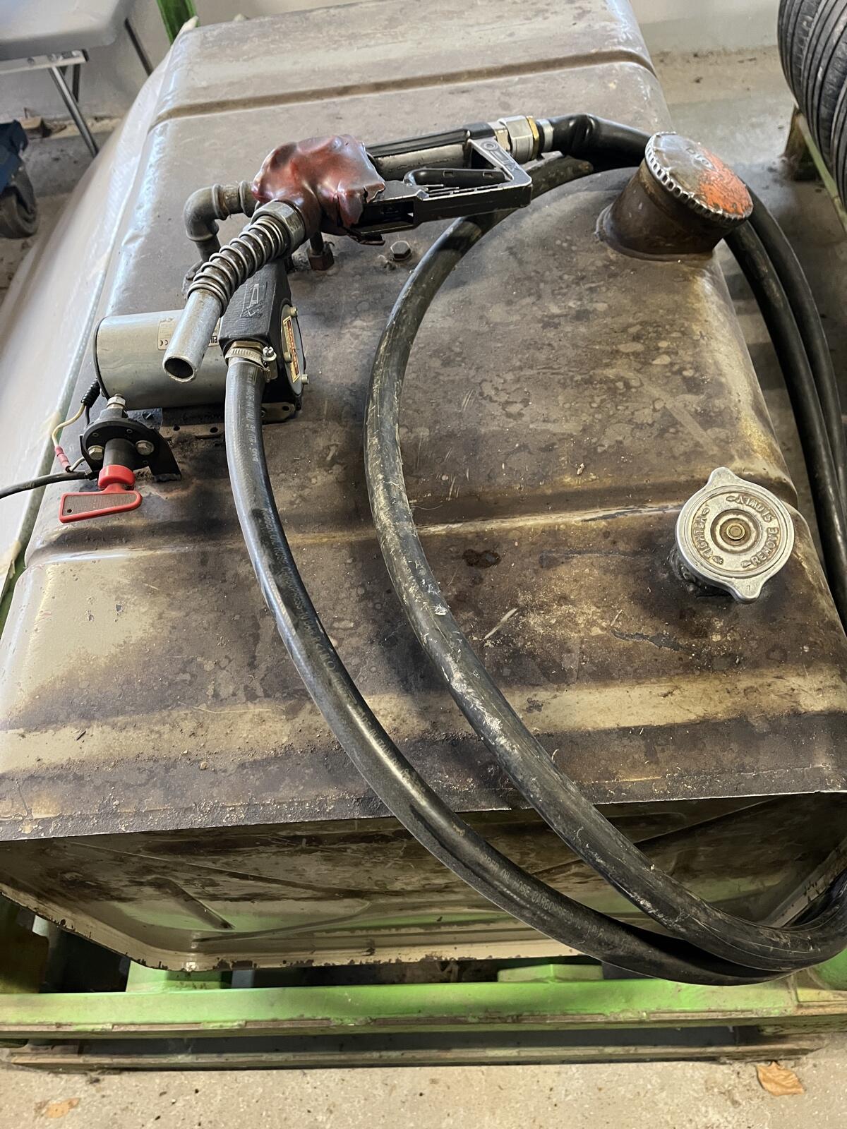 Mobile Diesel Tank Anlage 2