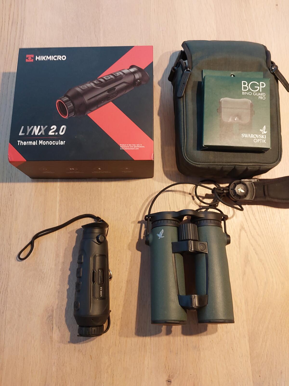 SWAROVSKI EL RANGE 10x42 inkl. HIKMICRO LYNX LH25 2.0 3